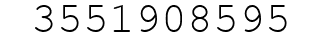 Number 3551908595.