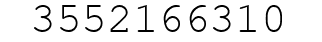 Number 3552166310.