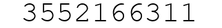 Number 3552166311.