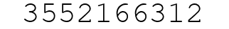 Number 3552166312.