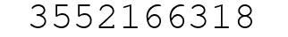 Number 3552166318.