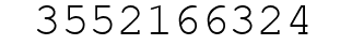 Number 3552166324.