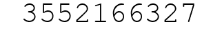 Number 3552166327.