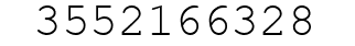 Number 3552166328.
