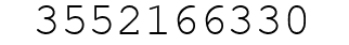 Number 3552166330.