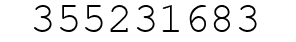 Number 355231683.