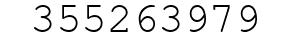 Number 355263979.