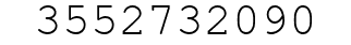 Number 3552732090.
