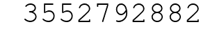 Number 3552792882.