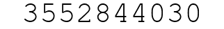 Number 3552844030.