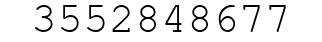 Number 3552848677.