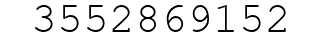 Number 3552869152.