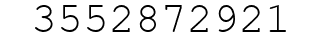 Number 3552872921.