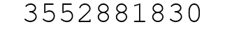 Number 3552881830.