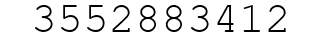 Number 3552883412.