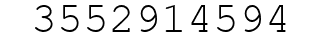 Number 3552914594.