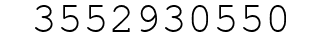 Number 3552930550.