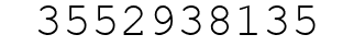 Number 3552938135.