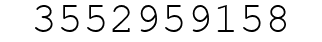Number 3552959158.