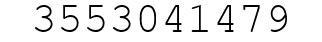 Number 3553041479.