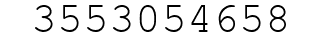 Number 3553054658.