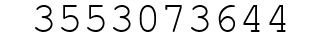Number 3553073644.