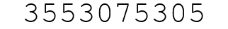 Number 3553075305.