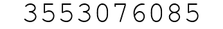 Number 3553076085.