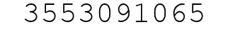 Number 3553091065.