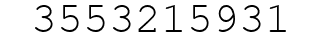 Number 3553215931.