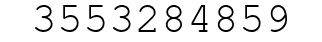 Number 3553284859.