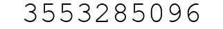 Number 3553285096.