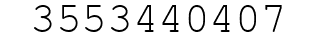 Number 3553440407.
