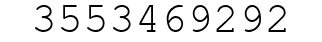 Number 3553469292.