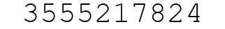 Number 3555217824.