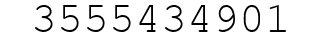 Number 3555434901.