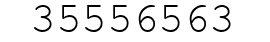 Number 35556563.