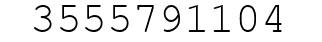 Number 3555791104.