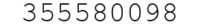 Number 355580098.