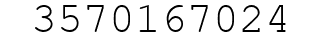 Number 3570167024.
