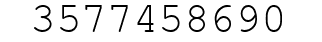 Number 3577458690.