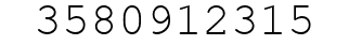 Number 3580912315.