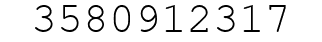 Number 3580912317.