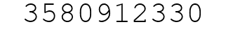 Number 3580912330.