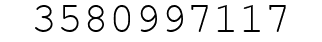 Number 3580997117.