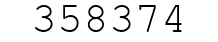 Number 358374.