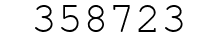 Number 358723.