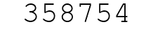 Number 358754.