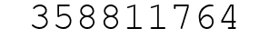 Number 358811764.