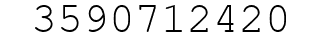 Number 3590712420.